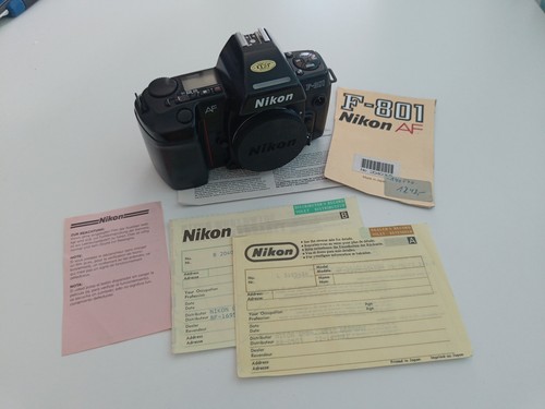 Nikon f801 body wie - nikon,