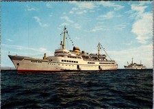 AK Postkarte Seebäderschiff