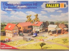 Faller Set Wiesensteig Bauernhaus Scheune Gebäude in Folie! OVP BL 1705-14-56