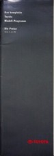 278057) Toyota MR 2 Celica Paseo - Preisliste & Extras - Prospekt 07/1996