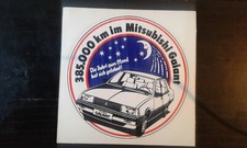 Mitsubishi Galant Aufkleber / Sticker, 80er Jahre
