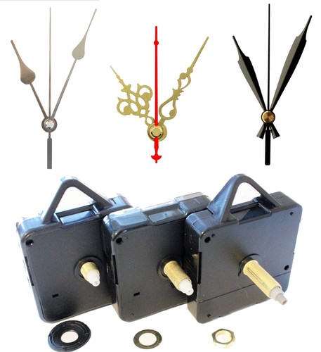 Quarz uhrwerk alu zeigersatz - uhrwerk, +