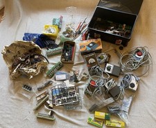 Großes Bastlerlot – Gleise, Gebäude, Trafos, Zubehör, Minitrix/Fleischman