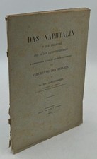 Das Naphtalin in der Heilkunde der Landwirthschaft : Mit besonderer Rücksicht au
