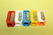 5 DDR Spitzer Rubin Schulspitzer Schule Anspitzer VEB bunt gemischt T5