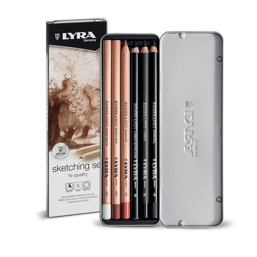 Lyra rembrandt sketching - lyra,