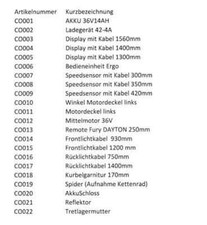 SFM / Sachs Battery 36V14Ah