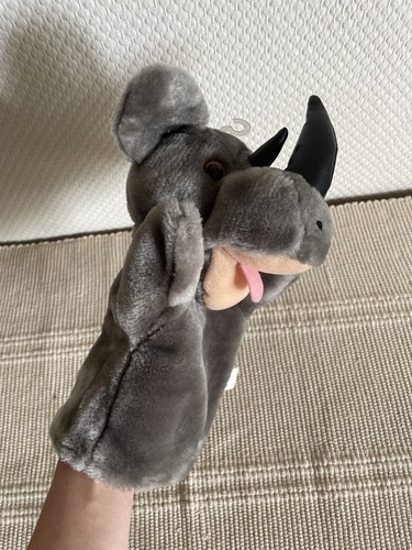 Plushpups handpuppe nashorn - handpuppe,