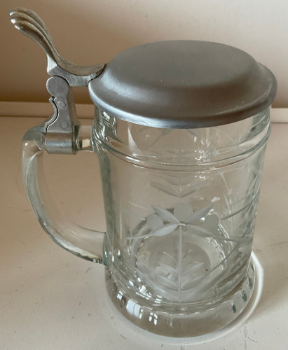 Zinndeckel bierkrug glas - zinndeckel,