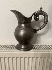 Zinnkrug 95 % Reinzinn Barockstil mit Punzen Vintage Sammlerstück