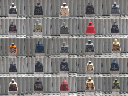 Lego torso minifigur - lego®, 1x