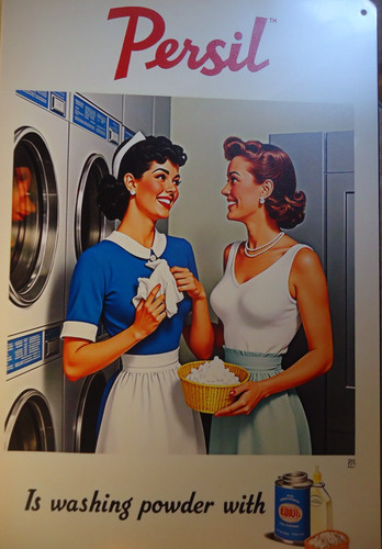 Persil waschmittel retro - waschmittel,