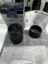 Panasonic Lumix G Vario 45-150mm f/4-5.6 ASPH MEGA O.I.S. Zoomobjektiv #MFT BOXED