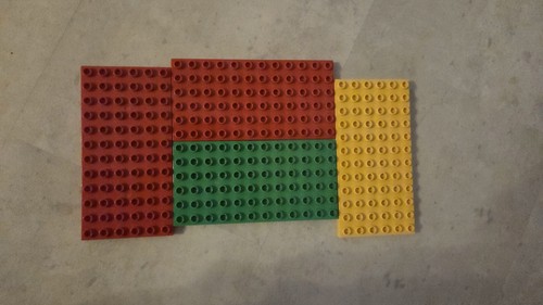 Lego duplo plattenset 12x6 - 12x6, |