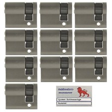 1 -10x Halbzylinder 40mm 30/10