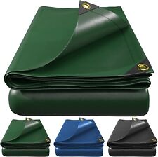 LKW ABDECKPLANE 450G/M² MIT ÖSEN WASSERDICHT PVC SCHUTZPLANE GEWEBEPLANE DHL