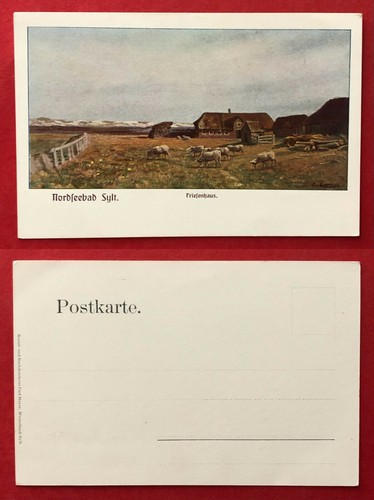 Nordseebad sylt 1900 - ak,