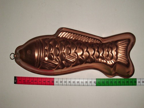 Alte schöne kupfer fisch - kupfer,