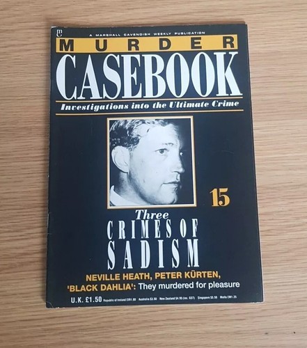 Murder casebook issue - casebook.,