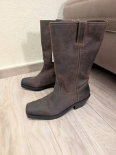 Super schöne ZARA Echtleder Stiefel Größe 39 Used Look  ***NEU***