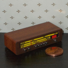 Vintage Radio Holz MINIATUR