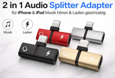 Audio splitter adapter - in,