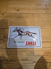  Blechschild Shell Selten