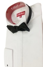  Weißes klassisches Hemd mit