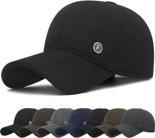 Baseball cap mit - baseball, ohrenklappen