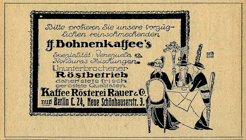 Werbung reklame 1914 - werbung/reklame, kaffee