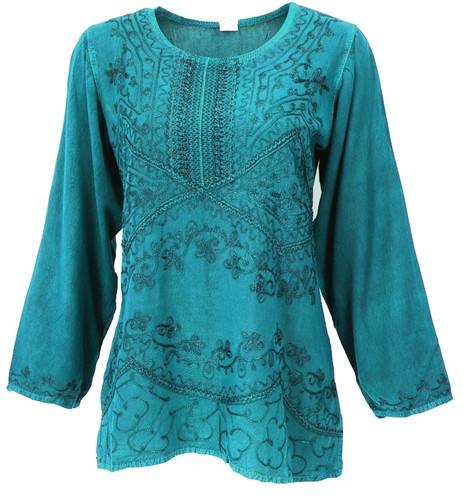 Bestickte indische hippie - bestickte,