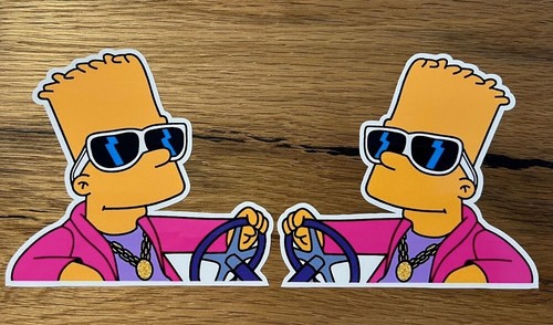 Simpsons aufkleber cool - simpsons,