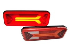 LED Rückleuchten Anhänger LKW Rücklicht Pritsche BUS Laufblinker 12V 24V Neon
