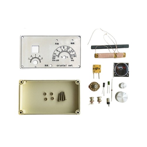 Für crystal radio - crystal, bausatz