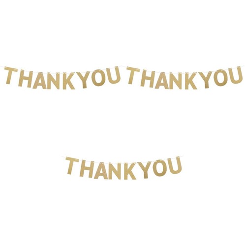 Set danke banner - set, 3