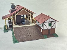 WIAD 301 H0 SÄGEWERK mit funkt. MOTOR fertig gebaut SAMMLER VINTAGE MODELLBAHN 