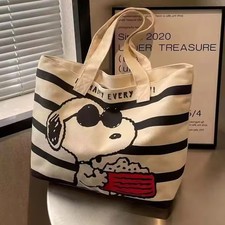 Peanuts Snoopy XL Hundetasche 40x33 cm Umhängetasche Einkaufstasche Badetasche