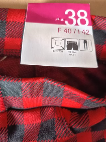 Damen hose schachbrettmuster - damen,