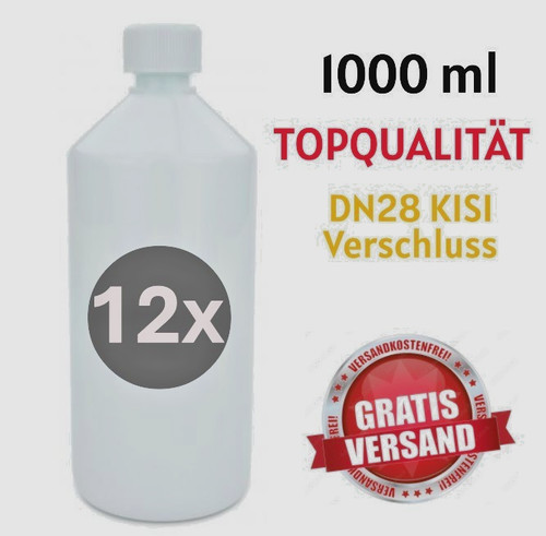 12x kunststoffflasche - 12x,