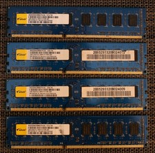 4x 2 GB elixir DDR 3 1600 Mhz