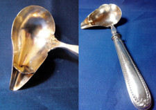 Silberner soßenlöffel - silberner,