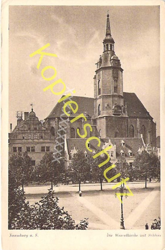 Naumburg saale - ak,
