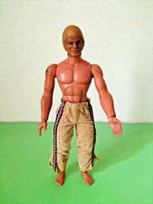 VINTAGE 1971 Mattel Big Jim - WILDWEST INDIANER TRAPPER COWBOYS - mit Schlagarm