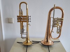 Trompete und flügelhorn - und,