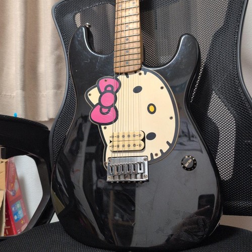 Fender hello kitty black - hello,