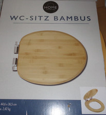 WC SITZ aus BAMBUS,mit