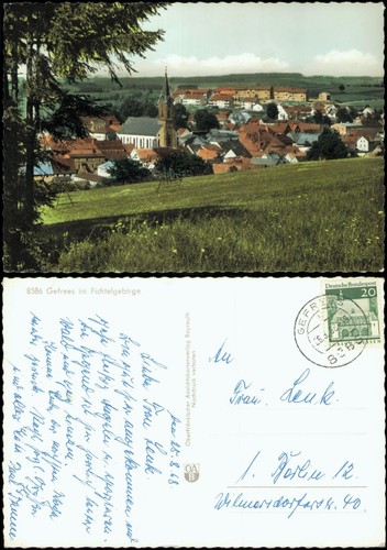 Ansichtskarte gefrees partie - gefrees,
