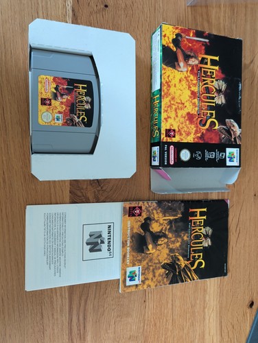 Hercules n64 ovp pal cib - cib, aus