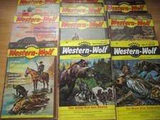 16x  wildwest  hefte western wolf   guter zustand