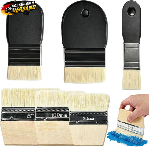 Flachpinsel set stück für - 6,